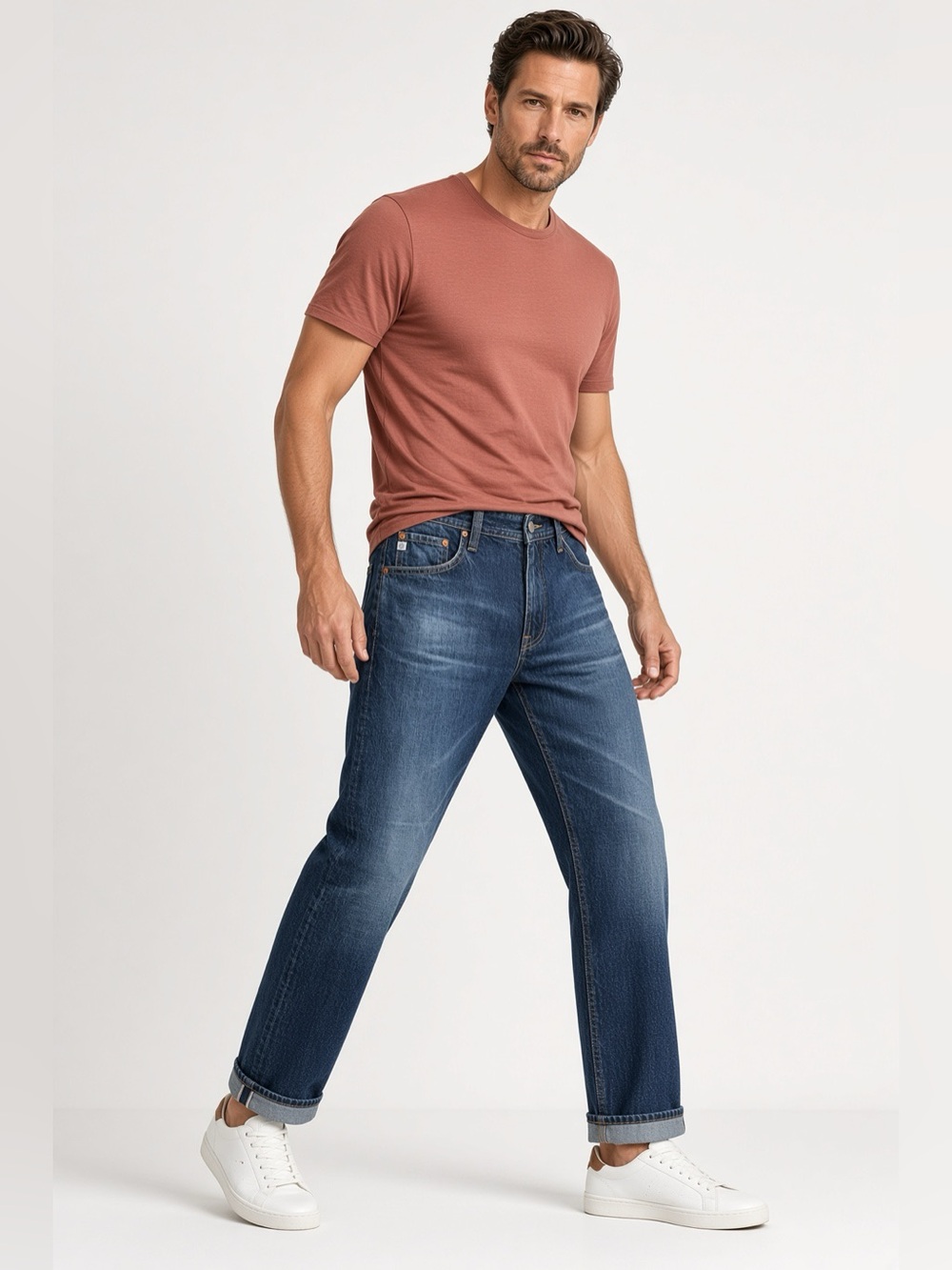 AG Adriano Goldschmied The Turner Loose Crop Jeans
Men’s Size 32 NWOT